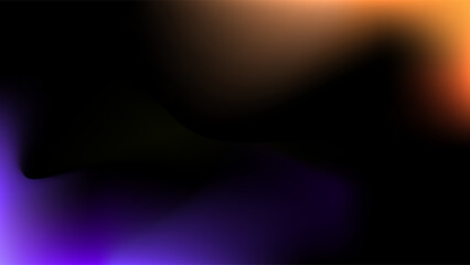 ABSTRACT DARK BACKGROUND ELEGANT GRADIENT MESH PURPLE ORANGE SMOOTH COLOR DESIGN VECTOR TEMPLATE GOOD FOR MODERN WEBSITE, WALLPAPER, COVER DESIGN 