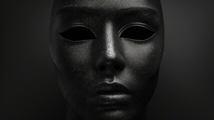 A mask symbolizing disguise or alter ego - obrazy, fototapety, plakaty