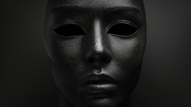 A mask symbolizing disguise or alter ego