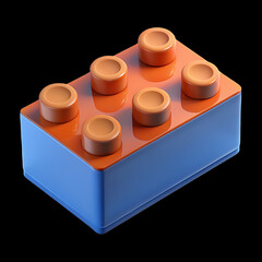 Building blocks - colorful plastic pieces of various shapes and sizes used for constructing structures.
