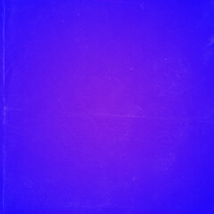Abstract Minimal Color Gradient Vintage Background or Overlay with Film Dust and Texture in Purple and Blue