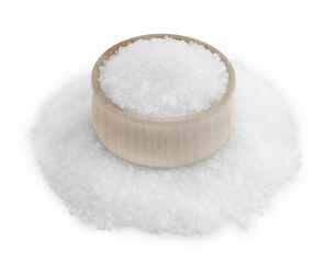 Organic salt isolated on white. Natural product