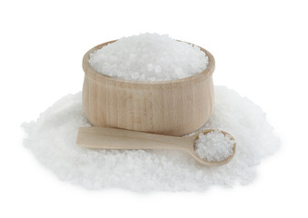 Organic salt isolated on white. Natural product