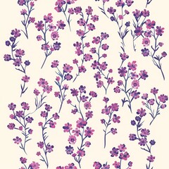 Verbena , Floral Motifs