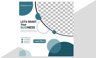 Digital Marketing Social Media Template Design