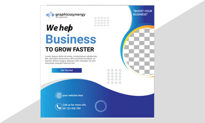 Business Social Media Design Template