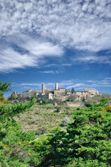 Fototapeta na wymiar medieval Village of Bargeme,Provence-Alpes-Côte d’Azur,Var Department,Provence,Verdon Nature Park,France