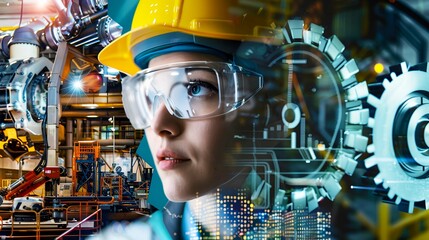 Collage of images showcasing the sectors contributing to the global economy