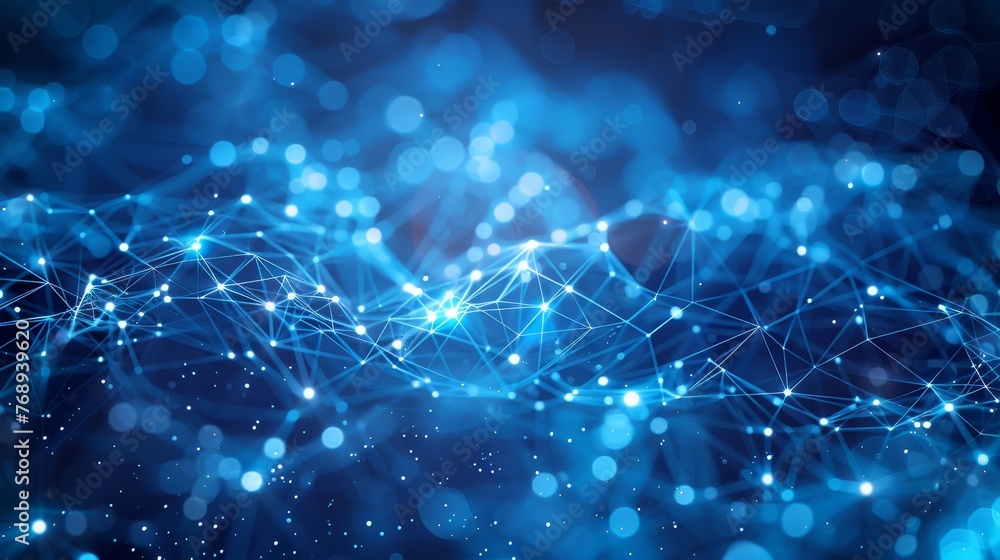 Poster connectivity: a network of interconnected lines and nodes