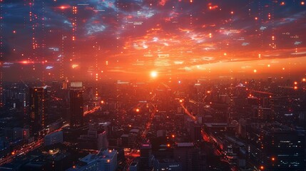 Fototapeta premium Beyond the Screen: Wireless Signs and the Social Media Frontier