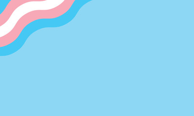 international trans day of visibility background design