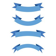 Holiday ribbon vector icon. Banners illustration sign or symbol. flat design ribbon banner icon vector illustration. Eps file 386.