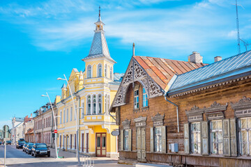 Rakvere cityscape. Estonia