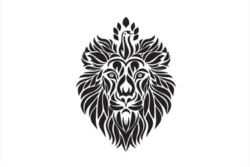 lion tribal tattoo