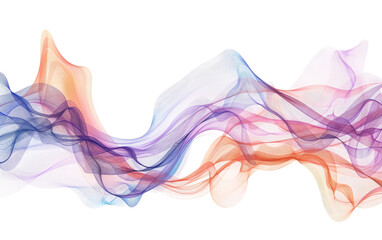 Vita's Abstract Waves , Wavy abstract illustration by Vita,PNG Image, isolated on Transparent background. - obrazy, fototapety, plakaty