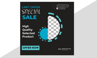 Fashion Social Media Template Design