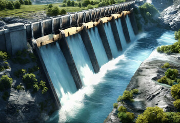 Dams and Hydroelectric facilities used in electricity generation