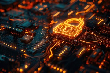 Strengthen your cyber protection mechanisms with a binary code lock, ensuring robust defense against digital breaches.