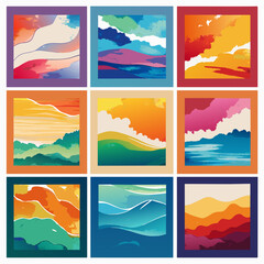 Obraz premium Abstract Watercolor Backgrounds