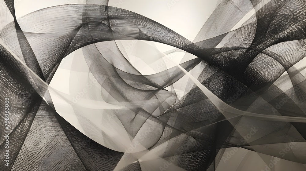 Aufkleber dynamic of space and form: a 3d geometry study
