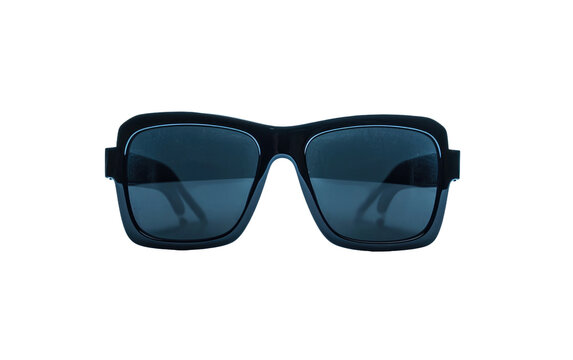 Black eye glasses, Dark Glasses,PNG Image, isolated on Transparent background.