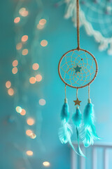 Baby Crib With Dream Catcher