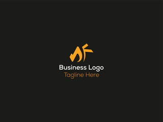 minimal business professional logo design