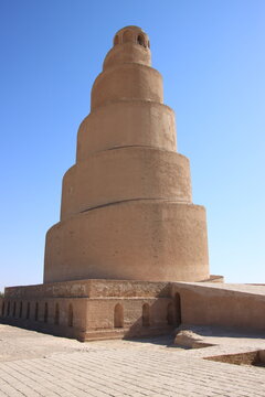 Minaret  mosque in samarra in iraq