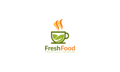 Creative modern Food and Drink Logo Template Design