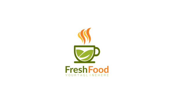 Creative modern Food and Drink Logo Template Design