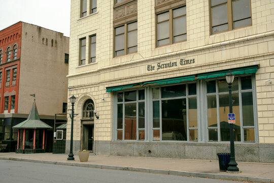 The Scranton Times vintage sign, Scranton, Pennsylvania