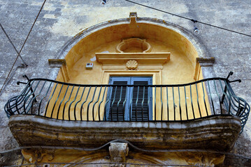 the historic center of presicce-acquarica lecce puglia italy