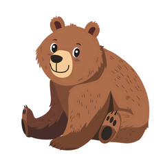 brown bear cartoon