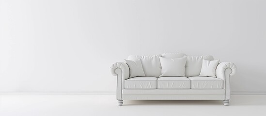 Fototapeta na wymiar Sofa in white background
