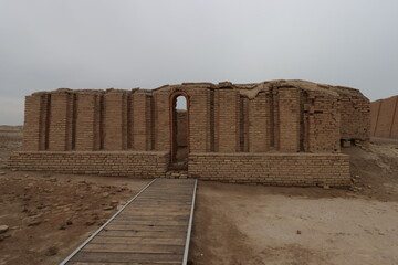 Iraq, Ziggurat Building in Mesopotamia, Dub La Mah Temple	