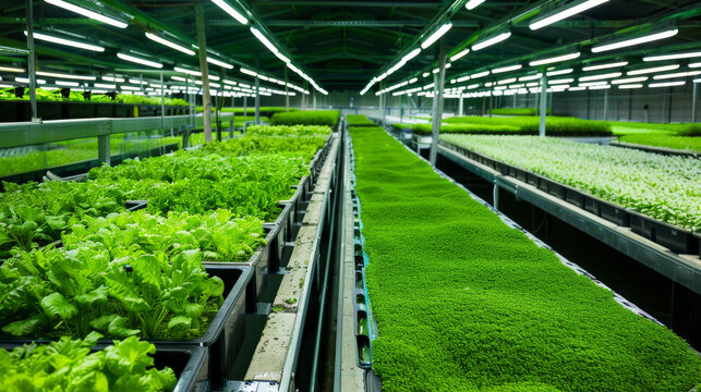 In unison, hydroponic farms, greenhouses, algae farms, and fish farms embody the innovative spirit of modern agriculture