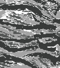 gray digital camouflage seamless pixel background, modern texture