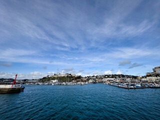 Fototapeta premium Torquay Marina at Torbay, Devon, UK