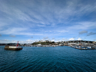 Naklejka premium Torquay Marina at Torbay, Devon, UK