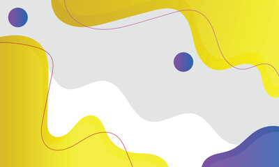 Template Banner Gradient Color Design Liquid Background. Modern Minimal Fluid Wallpaper.