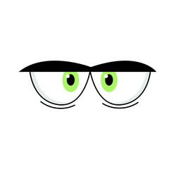 Obraz premium Pop art Eye Illustration