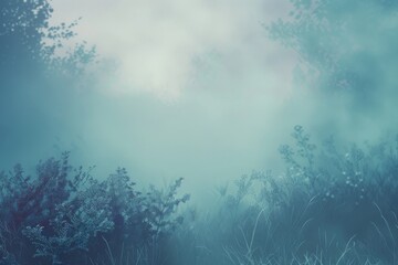 Fototapeta na wymiar A haunting, ethereal mist texture, reflecting the mysterious atmosphere creates surreal moments, with soft whites, blues, and purples blending together created with Generative AI Technology