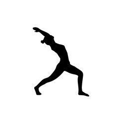 Yoga Pose Silhouette