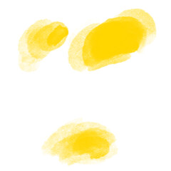 lemon slices isolated on white