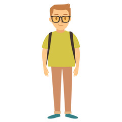 People traveling Illustration