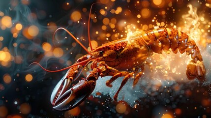 Fiery Lobster Emergence