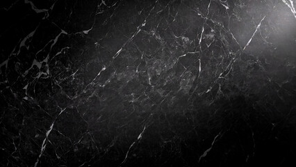 Black and white marble texture. Abstract dark granite or stone background. Gradient