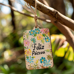 Feliz P&aacute;scoa, criado por IA