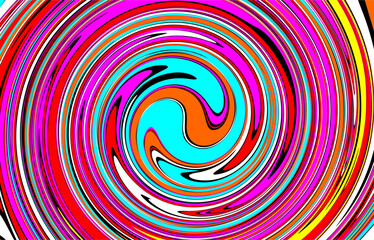 Colorful Circles Shapes Abstract Wallpaper