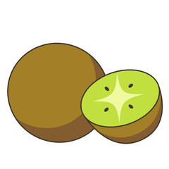 Healthy Fruit Illustration